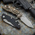 Hinderer Knives: XM-18 3.5 inch Harpoon Spanto - Battle Bronze