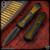 Heretic Knives: Manticore E Dagger - Black DLC/Ultem Inlays