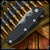 Hinderer Knives: Eklipse 3.5 Inch Harpoon Tanto - Battle Blue