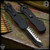 Heretic Knives: Hydra Tanto - Two Tone/Black