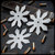 Japanese Vintage 1980's Shuriken: Eight Point (Set of 3 Stars) - Natural