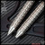 Nottingham Tactical Pen: Standard - Titanium - Monkey Edge FRAG Pattern