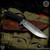 RMJ Tactical: Gold Point Forged 37 SK Knife - Catacombs