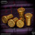 Fellhoelter TiBolt End Cap - Brass (Various Patterns)