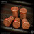 Fellhoelter TiBolt End Cap - Copper (Various Patterns)