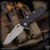 Hinderer Knives: Eklipse 3.5 Inch Harpoon Spanto - Battle Bronze