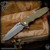 Hinderer Knives: Eklipse 3.5 Inch Harpoon Spanto - Battle Bronze