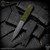 Strider Knives Fixed: LM Nail Wide Body - Black/Cord Wrapped (7.75 inch Magnacut)