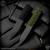 Strider Knives Fixed: LM Nail Wide Body - Black/Cord Wrapped (6.25 inch CPM154)