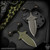 RMJ Tactical Fixed Blade: BUB Dagger (Magnacut) - Monkey Edge FRAG Pattern 