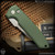 Pro-Tech Knives: Rockeye (Les George Design) - Stonewashed/Green - CCKS