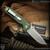 Pro-Tech Knives: Rockeye (Les George Design) - Stonewashed/Green - CCKS