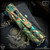 Fellhoelter FTD Flashlight: ZircuTi Green Spiral Fluted - Cptn Axel Collab
