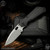 Strider Knives Folder: SnG CC Dagger Grind - Stonewashed/Black G10