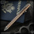 Fellhoelter TiBolt Pen - Superconductor Monkey Edge FRAG Pattern w/Damasteel Accessories