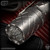 Fellhoelter FTD Flashlight: Titanium Tumbled Spiral Fluted/Diamonds