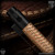 Nottingham Tactical: Standard Pen - Mokume Carved w/Machined Clip - Single Lock