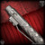 Nottingham Tactical Pen: Standard TB 360 - Titanium Tumbled Digital