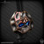 Dmitry Streltsov Bead: Crystal - Titanium/Gold