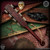 RMJ Tactical: Gold Point Small Aztec War Club - Death God - Red