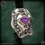 Starlingear Bead: Slyclops - Silver/Sugilite