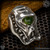 Starlingear Ring: Slyclops Puncher - Silver/Grossular Garnet