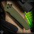 Pro-Tech Knives: Malibu Reverse Tanto - Black/Green