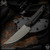 RMJ Tactical Fixed Blade: Unmei - Tungsten Monkey Edge FRAG Pattern (Magnacut)