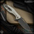 Koenig Knives: Arius - Black/Blasted w/Black Hardware