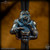 Dmitry Streltsov Bead: Kong - Cobalt