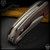 Shirogorov Knives: F95 Ursus - Tumbled/Maroon Micarta