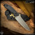 Kiku Matsuda Knives: Wakakusa - Acid Washed/Black G10