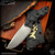 Kiku Matsuda Knives: Suwa - Damascus/Black G10