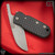 Fellhoelter Knives: Frikky Friction Folder - Stonewashed/Carbon Fiber