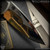Pro-Tech Knives: Scapegoat Compact (Chaves Design) - Two Tone/Tumbled