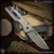 Pro-Tech Knives: Custom Vero Synapse Auto - Acidwashed/Tumbled