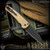 Pro-Tech Knives: Malibu Wharncliffe - Black/AlBronze Textured
