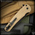 Pro-Tech Knives: Malibu Wharncliffe - Black/AlBronze Textured