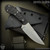 Brock Blades: Combat Options - Tumbled/Black G10