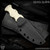 Brock Blades x Joe Watson: Sgian Dubh - Tumbled/Ivory G10