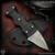 Brock Blades x Joe Watson: Sgian Dubh - Tumbled/Black G10