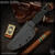 Brock Blades: Sgian Dubh TG - Tumbled/Jap Wrap w/Wrayskin Core