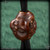 Dmitry Streltsov Bead: Netsuke Mask - Copper Patina