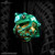 Dmitry Streltsov Bead: Frog - Titanium