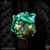 Dmitry Streltsov Bead: Frog - Titanium