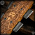 RMJ Tactical: Gold Point Small Aztec War Club - Aztec Calendar - Natural
