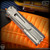 Fellhoelter FTD Flashlight: Titanium Tumbled Fluted