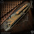 TAS Knives Folder: Intruder - Two Tone/Rusty Tank