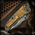 TAS Knives Folder: Intruder - Two Tone/Rusty Tank