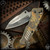 TAS Knives Folder: Intruder - Two Tone/Rusty Tank